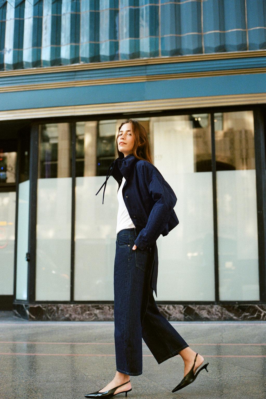 ZW COLLECTION SHORT BELTED JACKET