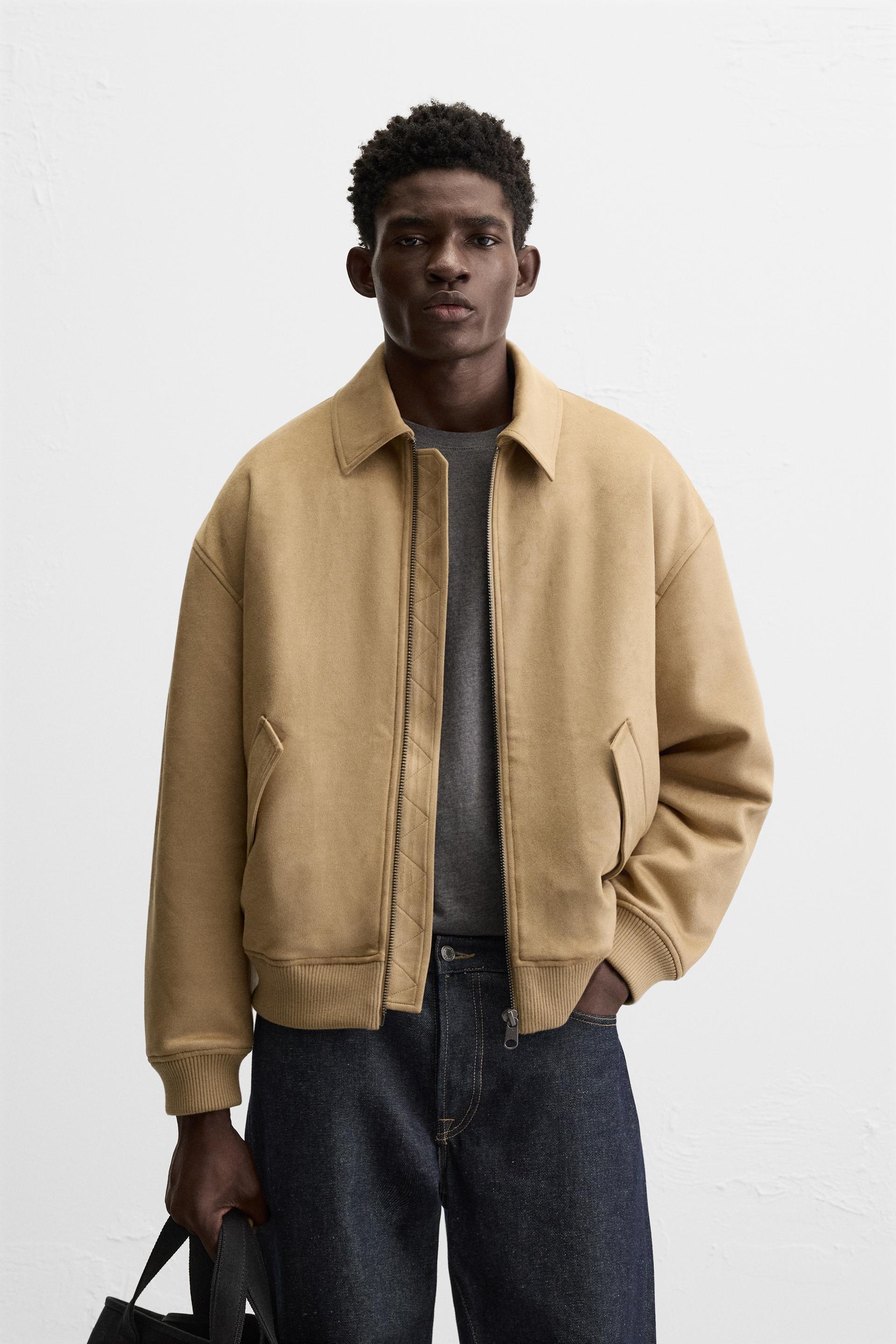 Men's Suede Jackets | ZARA Singapore