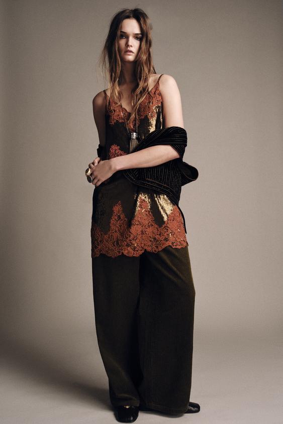 ZW COLLECTION LIMITED EDITION LACE SEQUIN DRESS