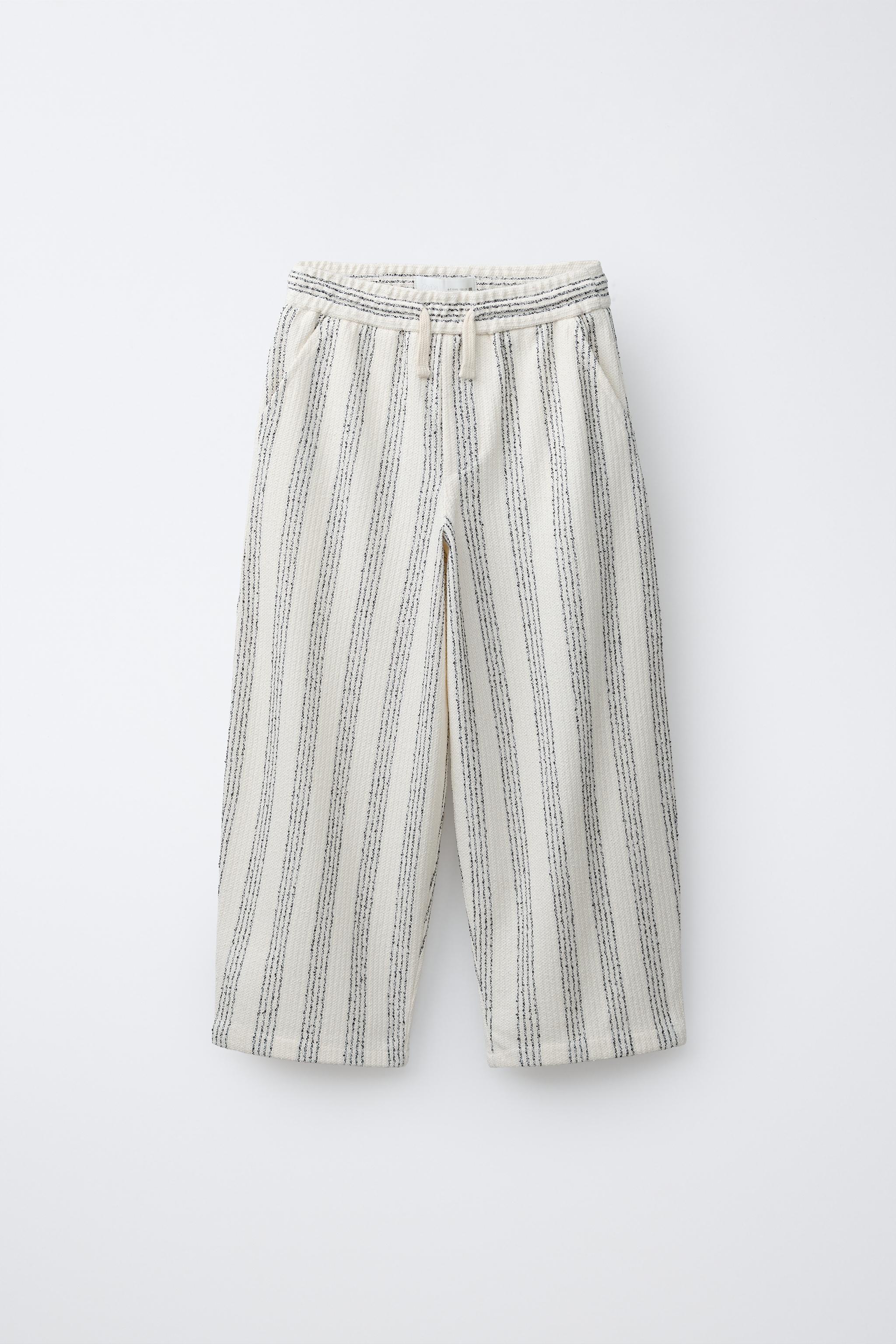 STRIPED RUSTIC PANTS