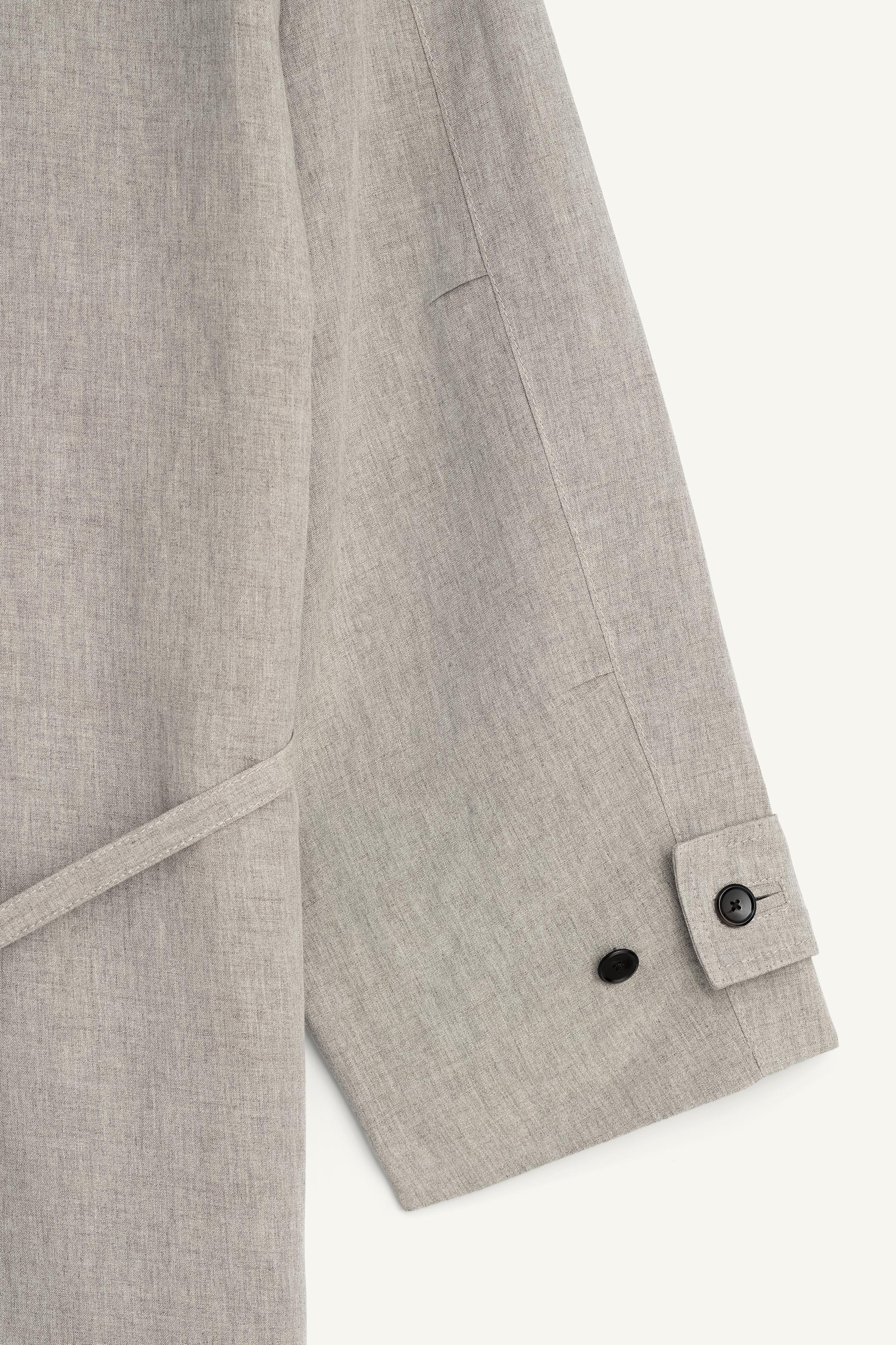 PARKA RELAXED FIT VISCOSE - LIN