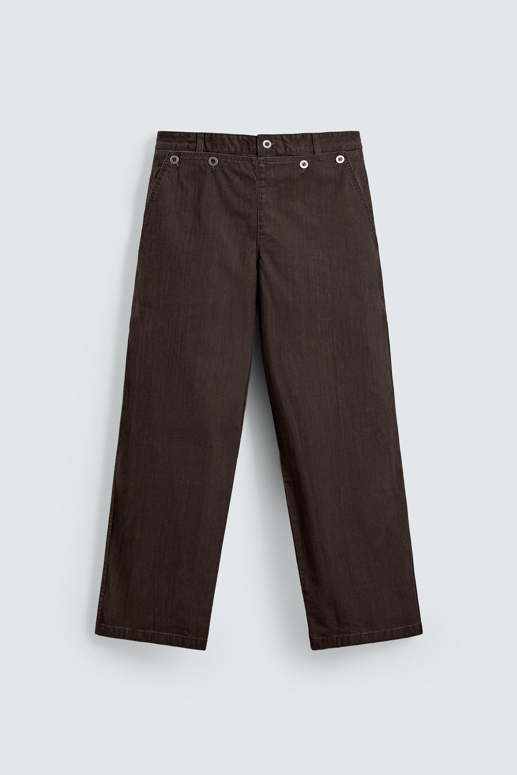 RELAXED FIT OVERALL POCKET PANTS