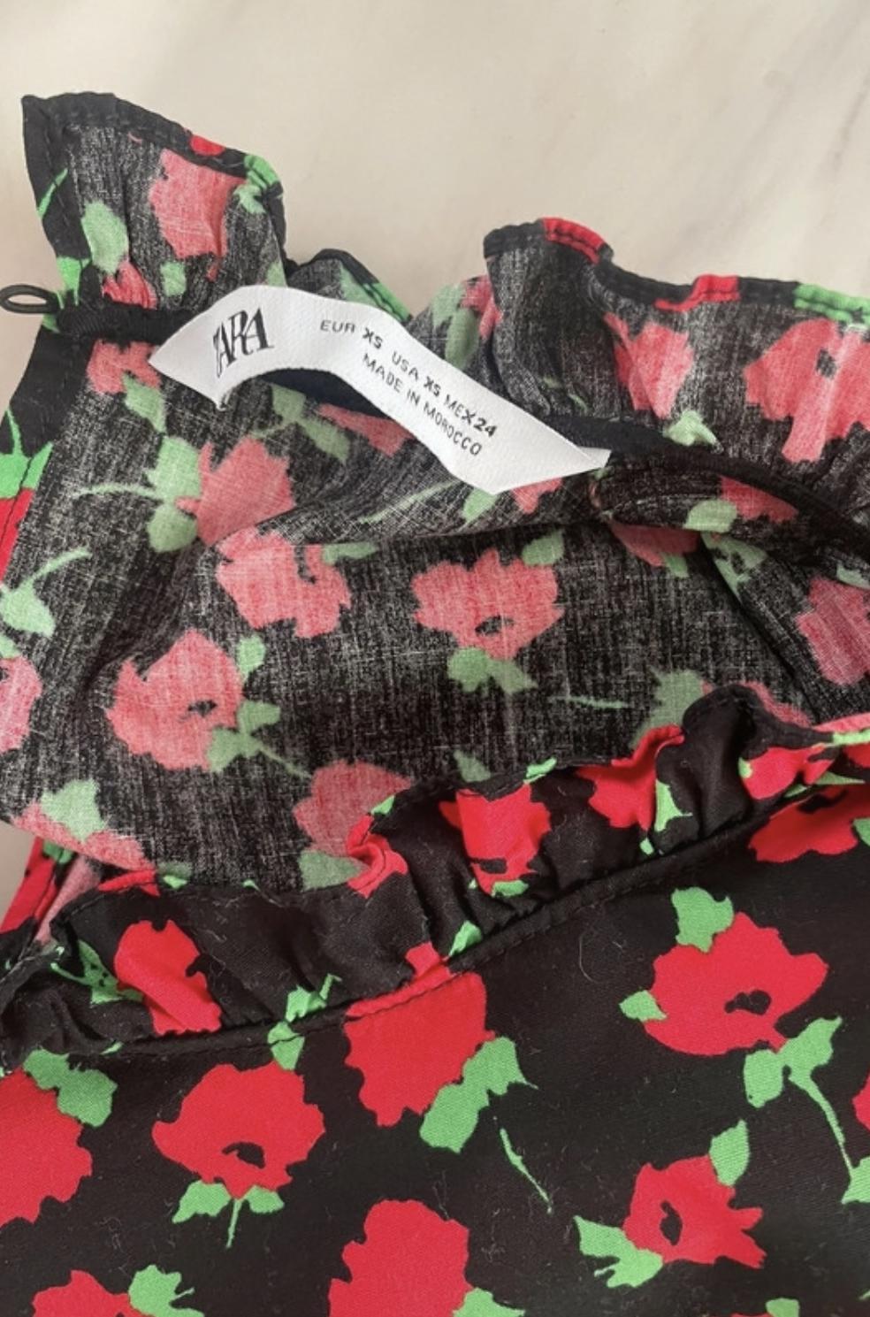 ROBE BABYDOLL À FLEURS - Image 5