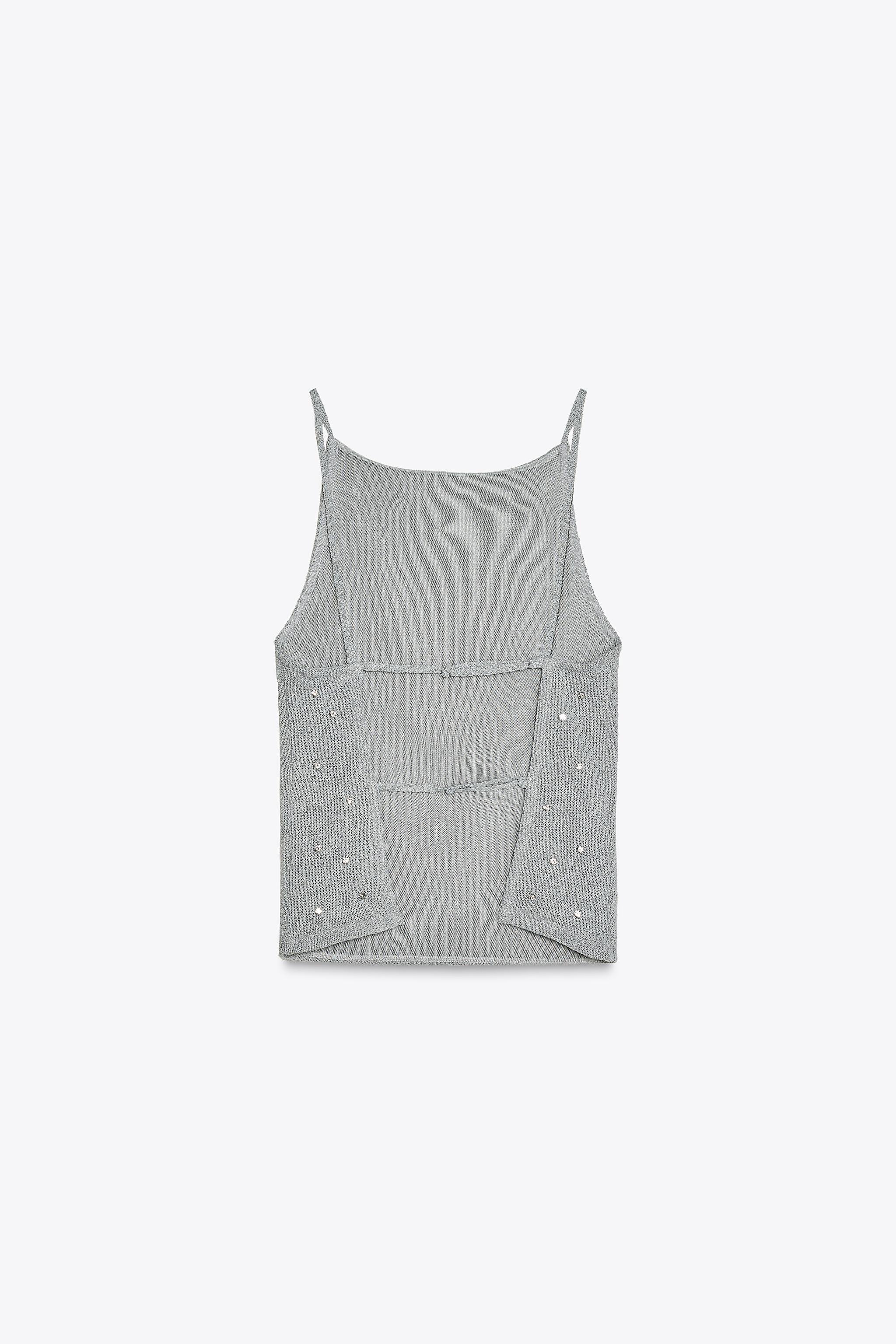 JEWEL OPEN BACK TOP
