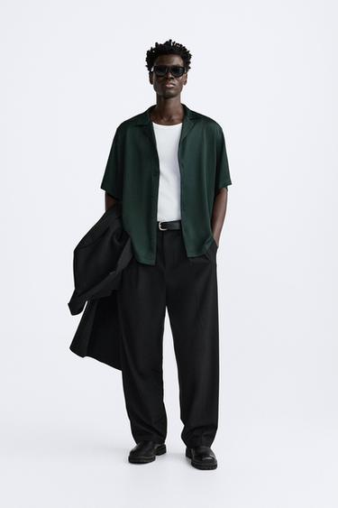 SATIN KOʻYLAK - Yashil Zara tomonidan - Tasvir 0