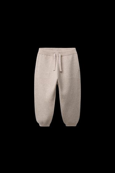 PANTALÓN JOGGER PUNTO - Arena de Zara - Imagen 0