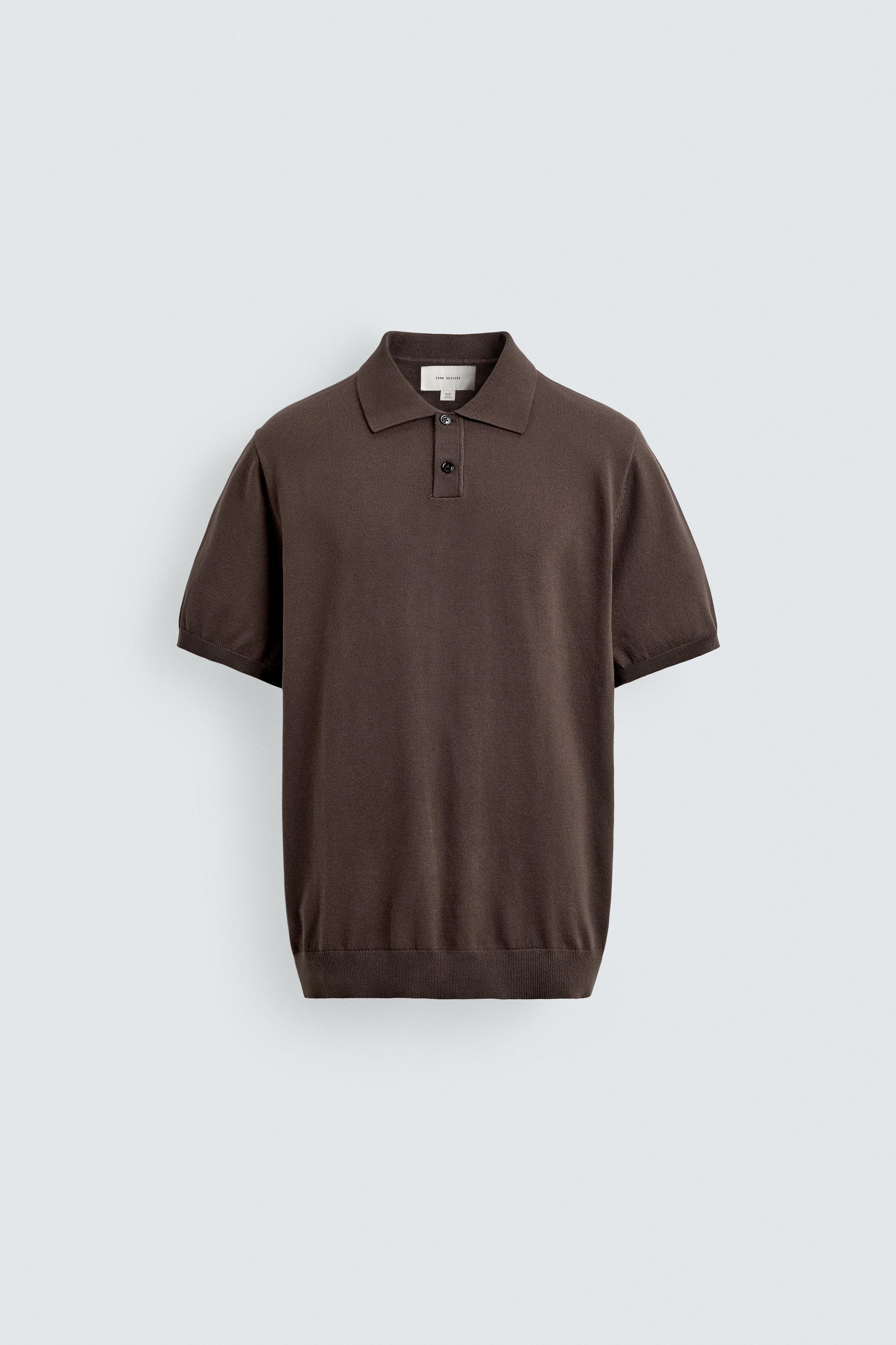 REGULAR FIT KNIT POLO SHIRT