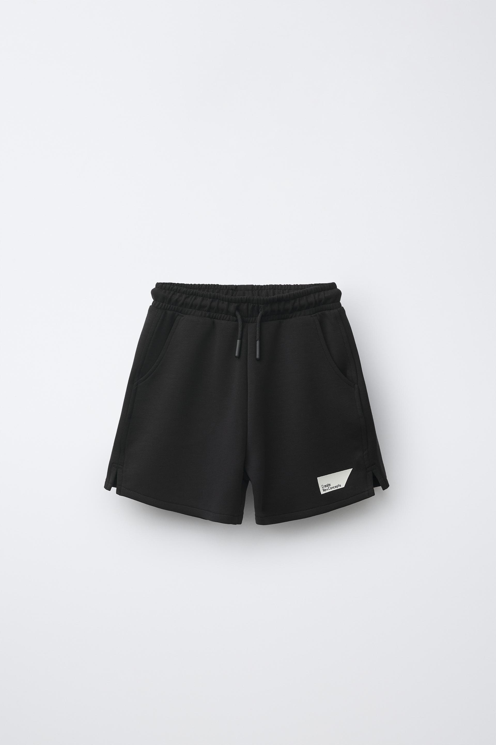 Interlock Bermuda Shorts With Label