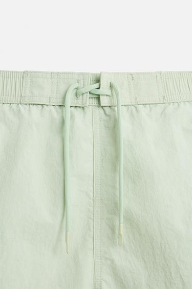 MAILLOT DE BAIN LONG - Vert d'eau de Zara - Image 2