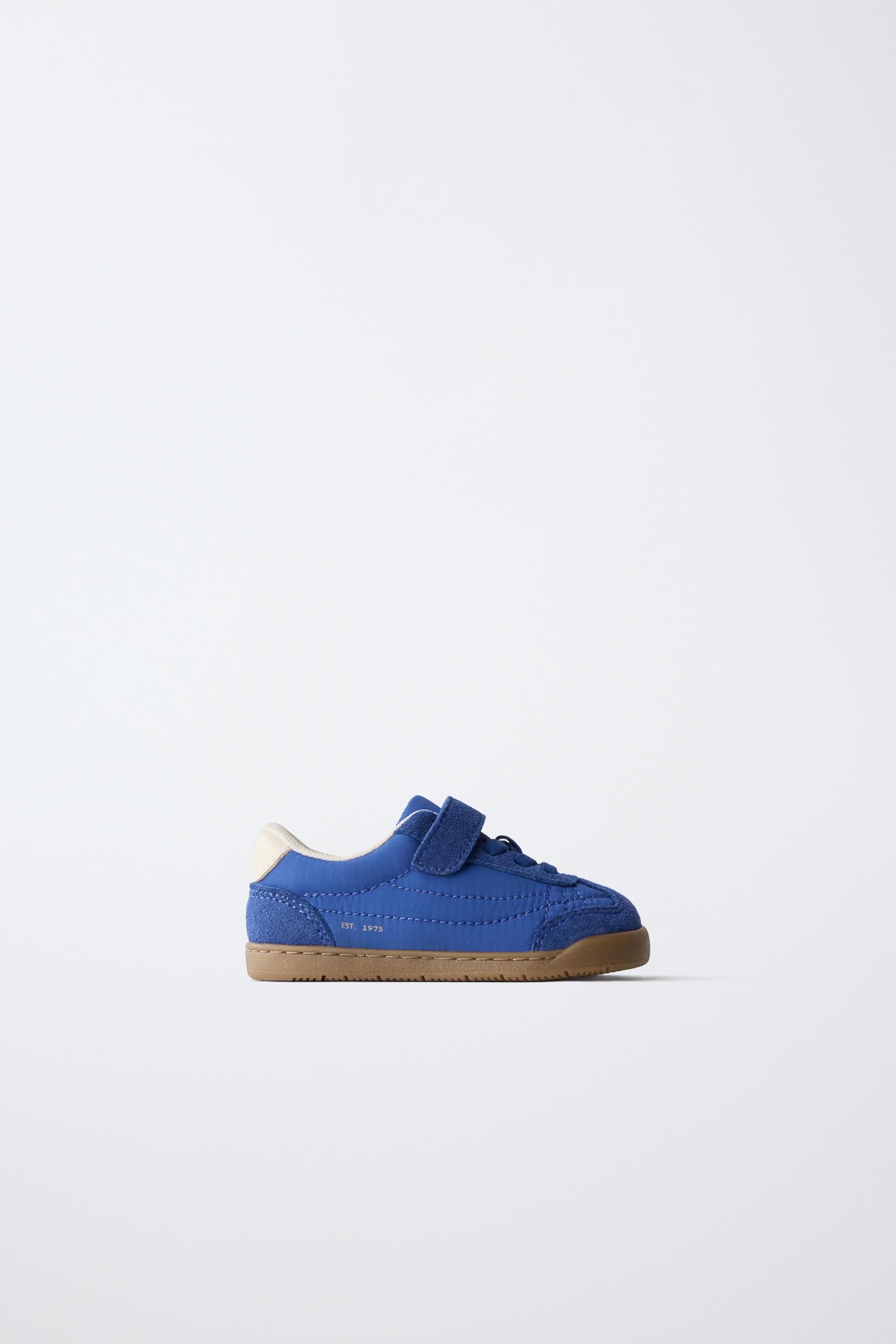RETRO BAREFOOT SNEAKERS — Blue