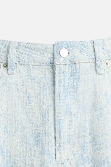DISTRESSED BAGGY FIT JEANS - Light blue by Zara - Image 9