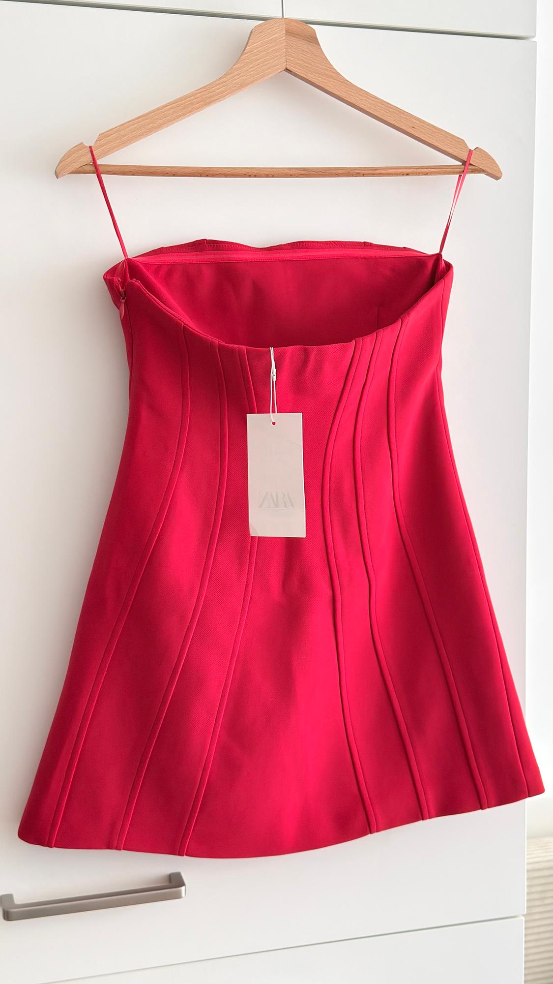 STRAPLESS SHORT DRESS - Image 3