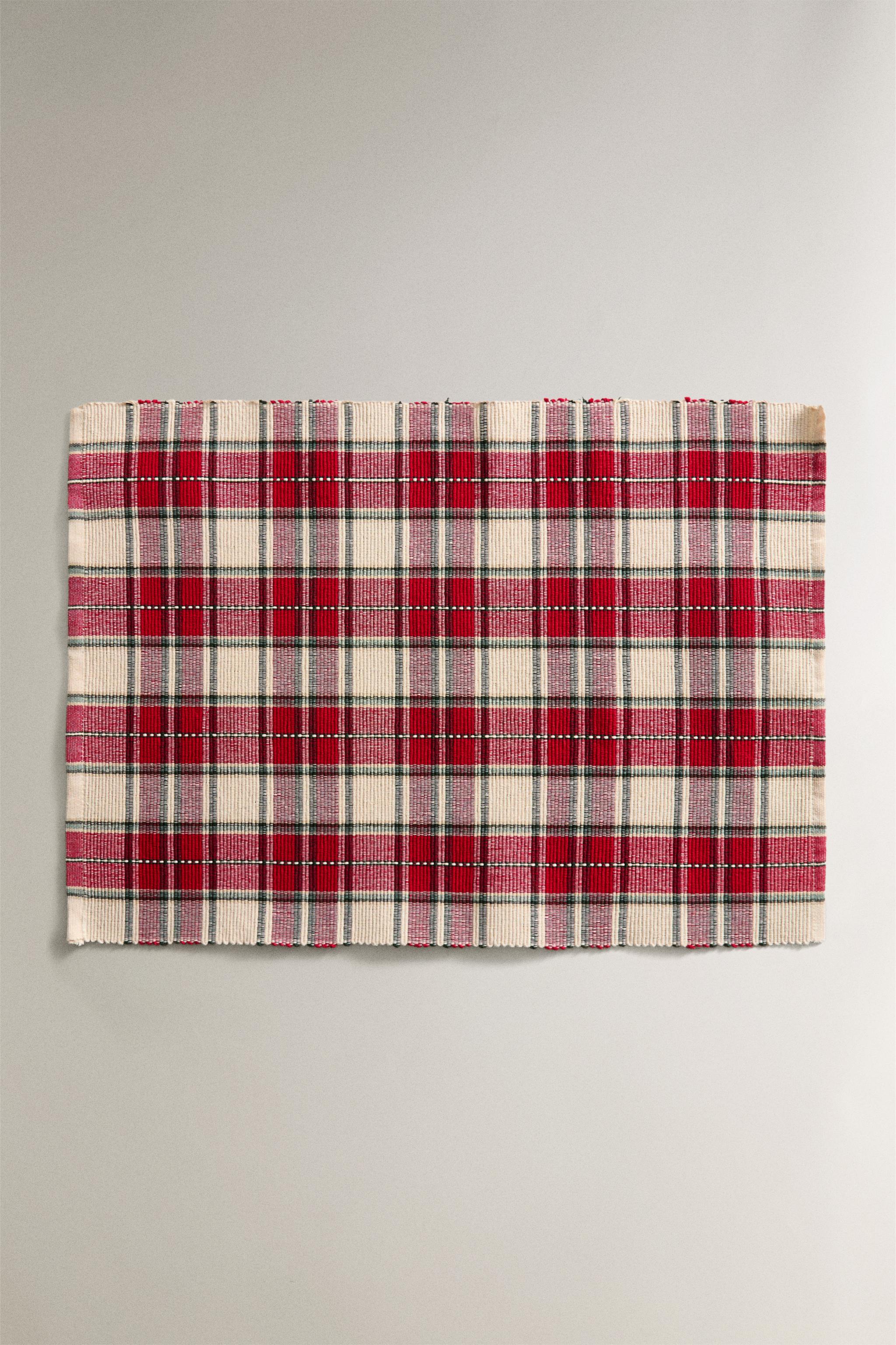 CHRISTMAS TARTAN PLACEMAT (SET OF 2)