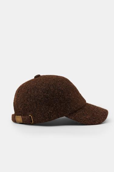 CASQUETTE EN MAILLE - Marron de Zara - Image 3