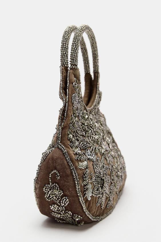 SAC À MAIN FANTAISIE - Gris de Zara - Image 3