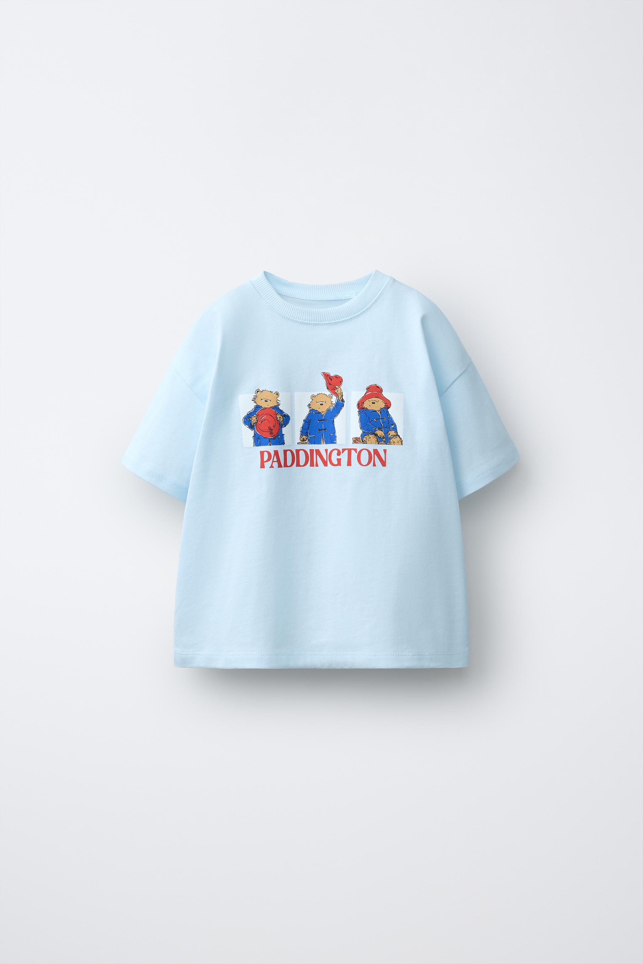PADDINGTON ™ PRINT T-SHIRT — Sky blue