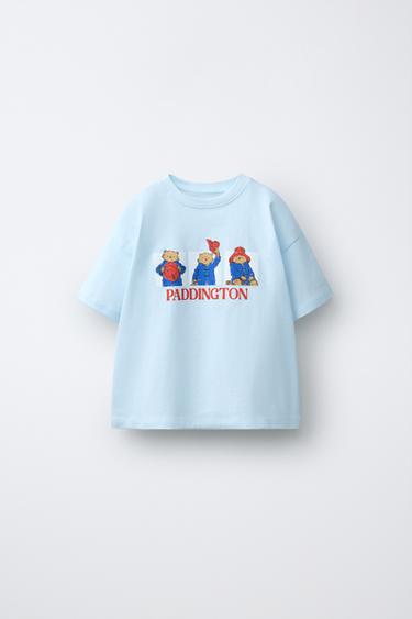 PADDINGTON ™ PRINT T-SHIRT - Sky blue by Zara