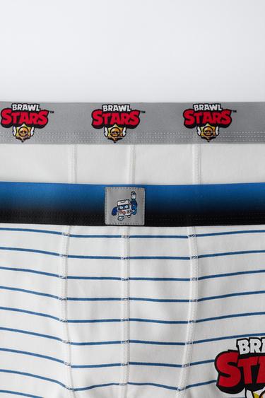 8-14 YEARS/ 2-PACK OF BRAWL STARS © SUPERCELL OY BOXERS - Ecru by Zara - Image 1