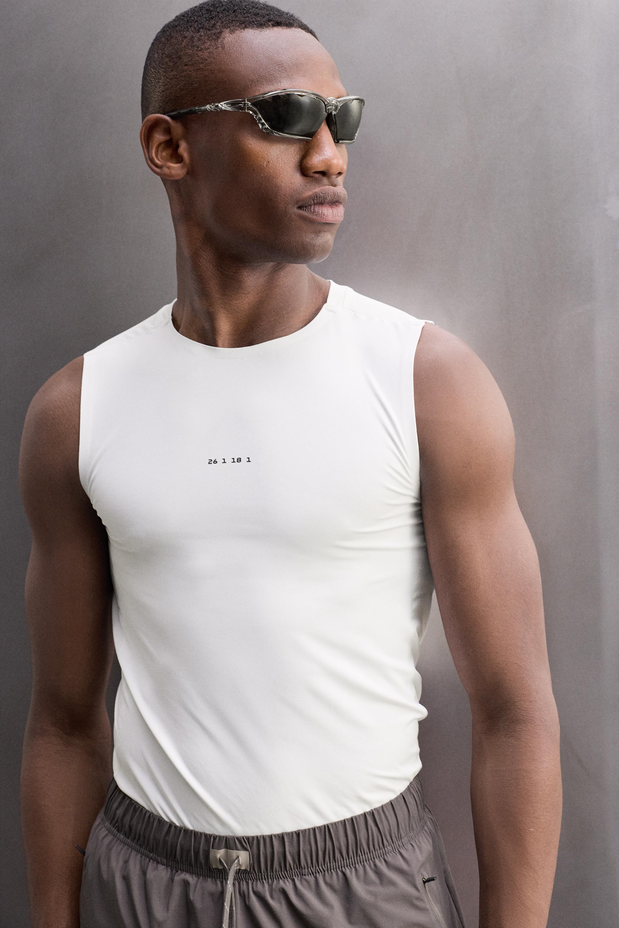 COMPRESSION TANK TOP - White | ZARA India