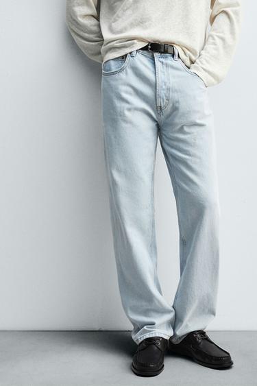 JEAN STRAIGHT FIT - Bleu clair de Zara - Image 4