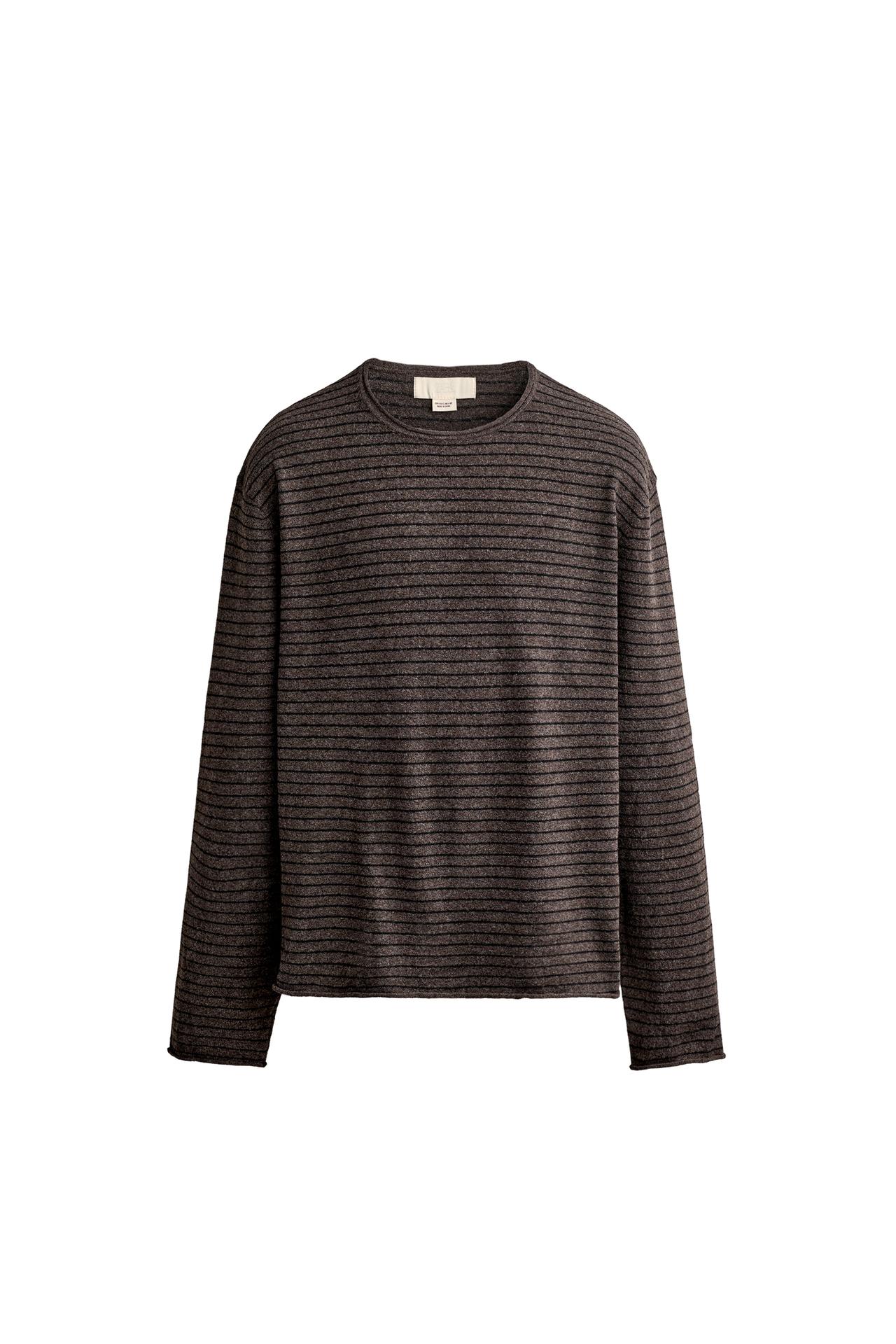 STRIPED RELAXED FIT JUMPER
