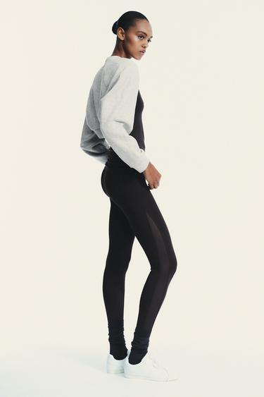 TOWELLING ARM WARMERS - Grey marl by Zara - Image 3