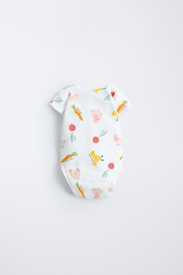 5-PACK OF FARM BODYSUITS - Multicoloured by Zara - Image 2