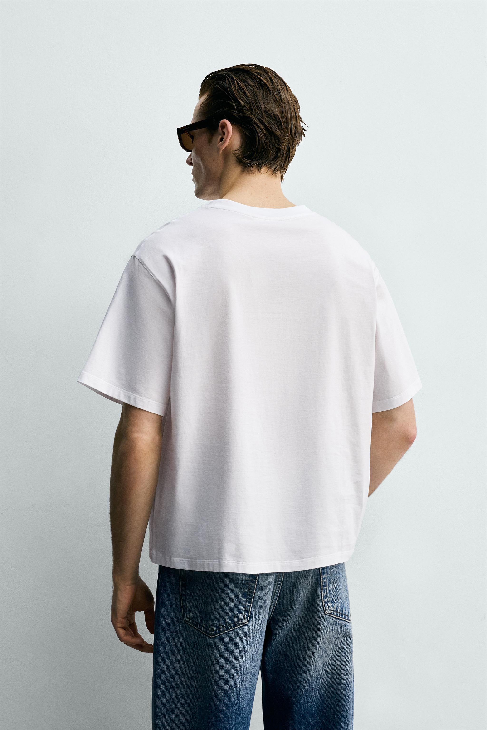 ETİKETLİ BOXY FİT T-SHIRT