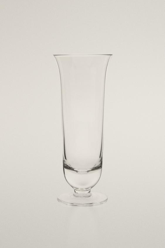 ELONGATED GLASS VASE | STUDIO MARY LENNOX - Transparent by Zara - Image 0