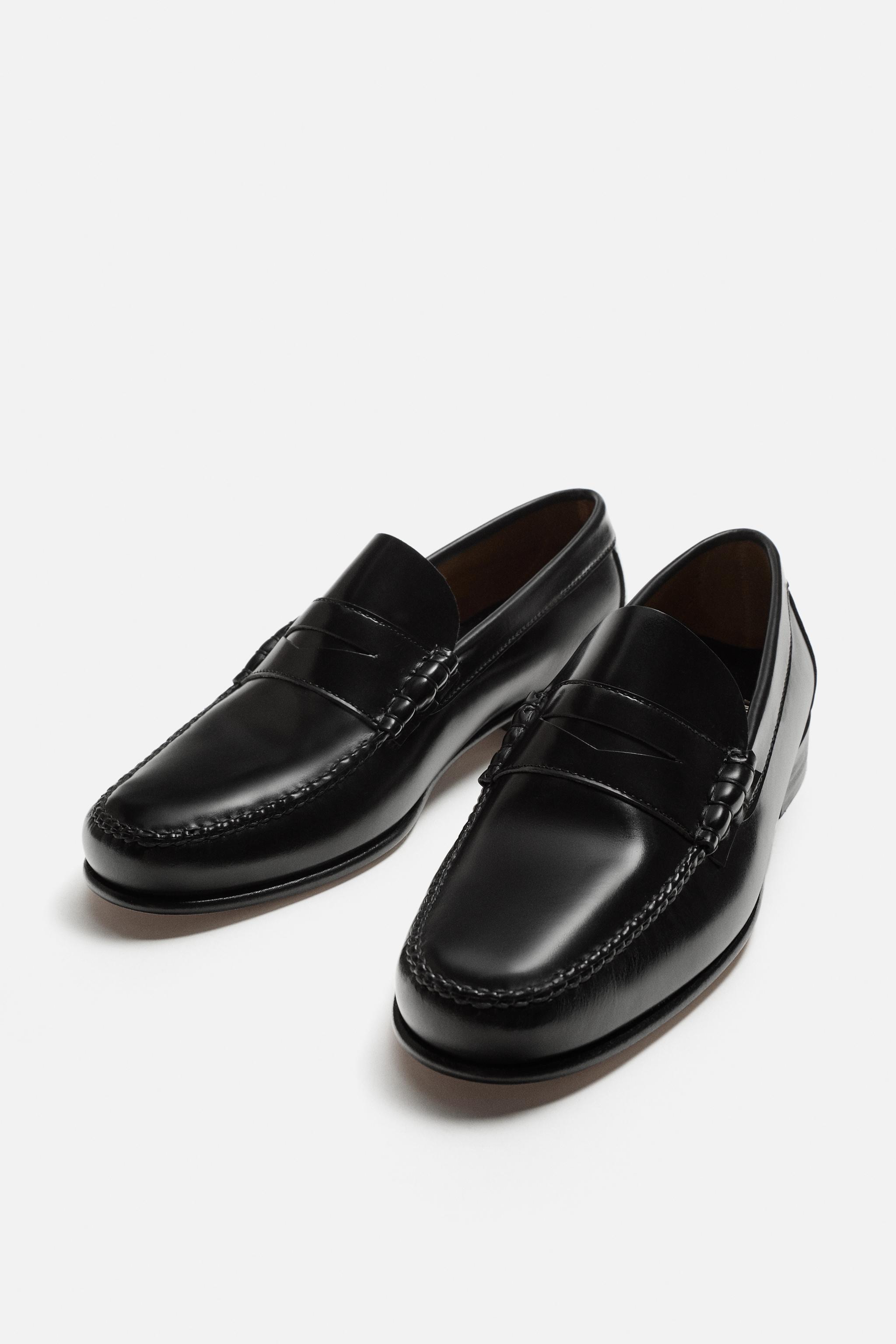 CASTELLANO 1920 LOAFERS ® X ZARA MAN - Black | ZARA United