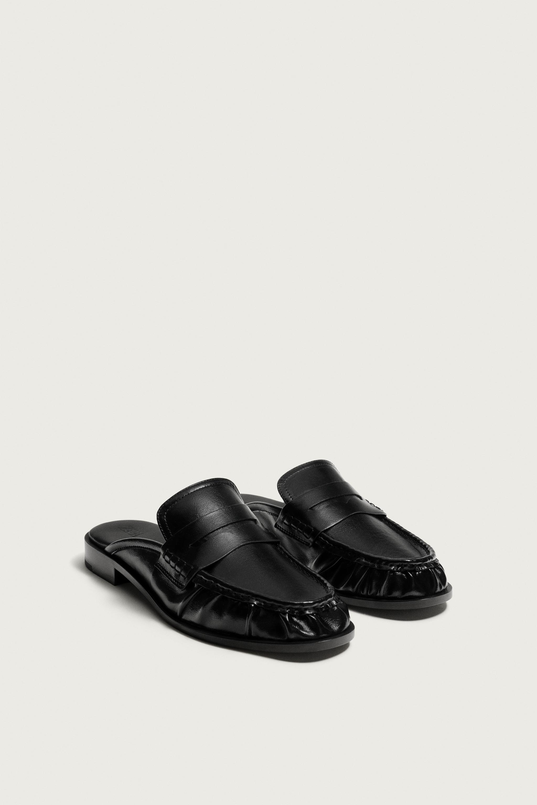 SLINGBACK LOAFERS — Black (alternate view)