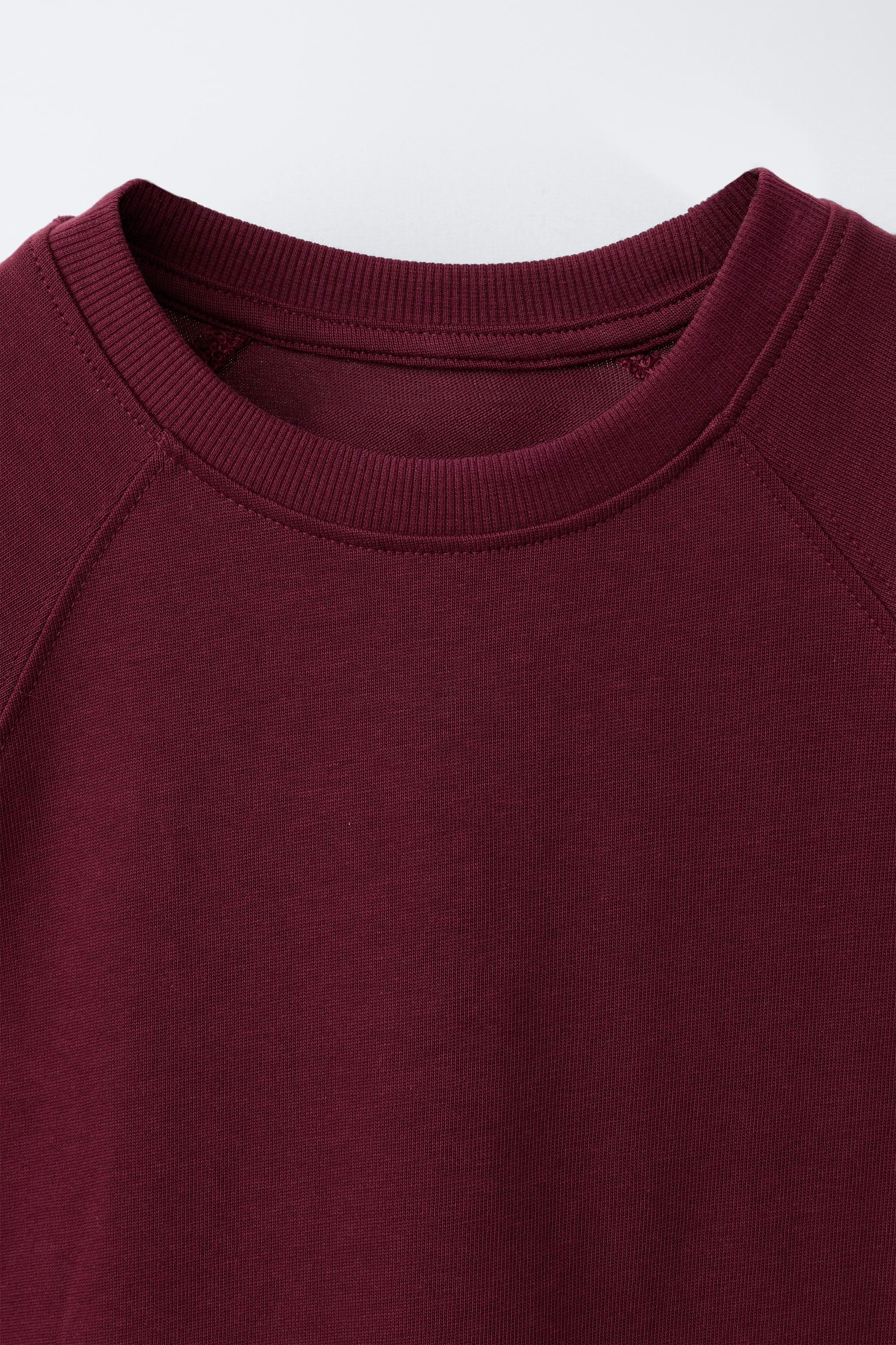 PLAIN RAGLAN SLEEVE T-SHIRT