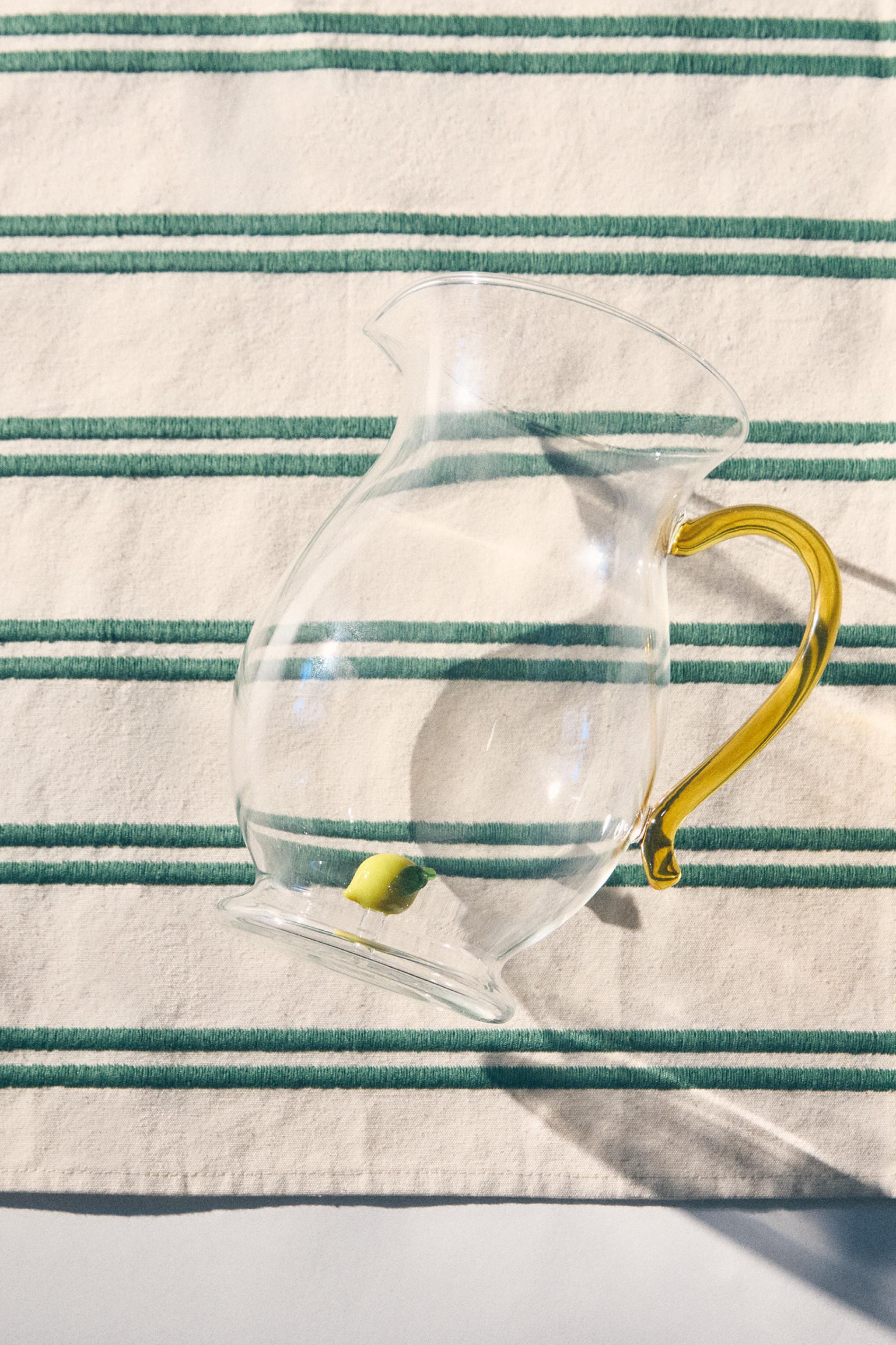 Zara LEMON BOROSILICATE PITCHER — фото 6