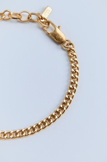 LOT DE 3 BRACELETS CHAÎNE À MAILLONS - Doré de Zara - Image 2