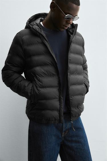 VESTE MATELASSÉE LÉGÈRE DÉPERLANTE - Noir de Zara - Image 5