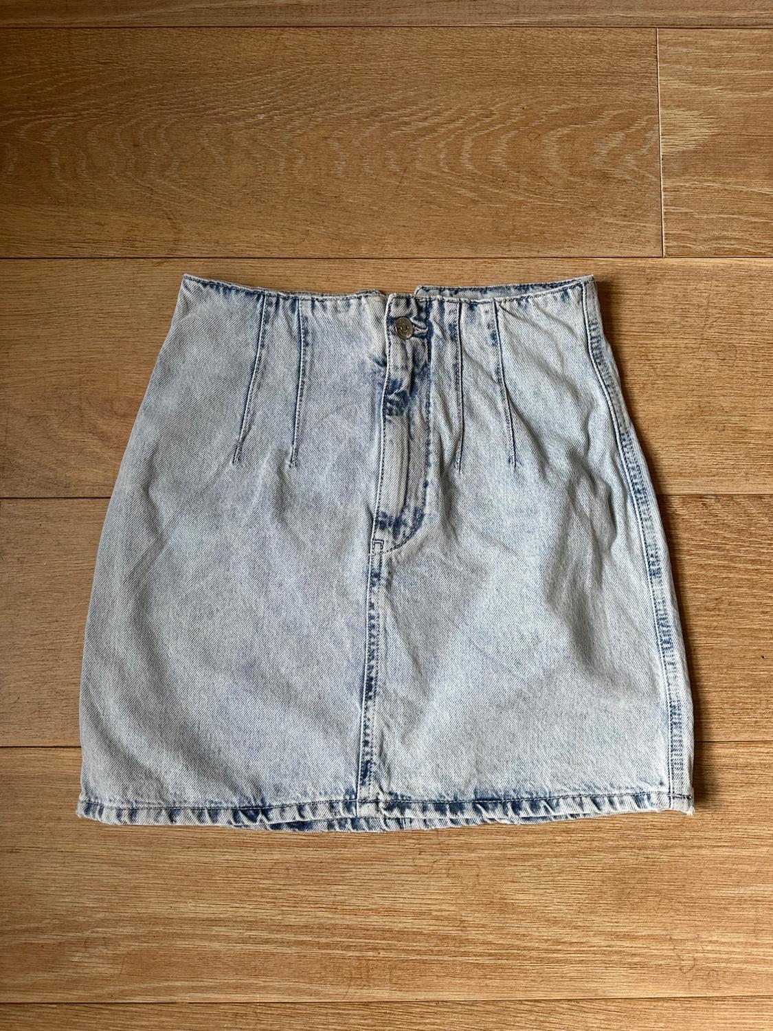 DENIM MINI SKIRT