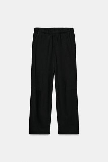 Zara BALLOON PANTS - Black