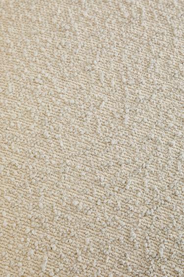 UPHOLSTERED BOUCLÉ ACCENT CHAIR - Ecru by Zara - Image 4