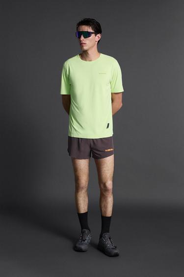 БЕГОВЫЕ ШОРТЫ 3” — ЦВЕТ БУРГУНДСКОГО ВИНА от Zara — изображение 0