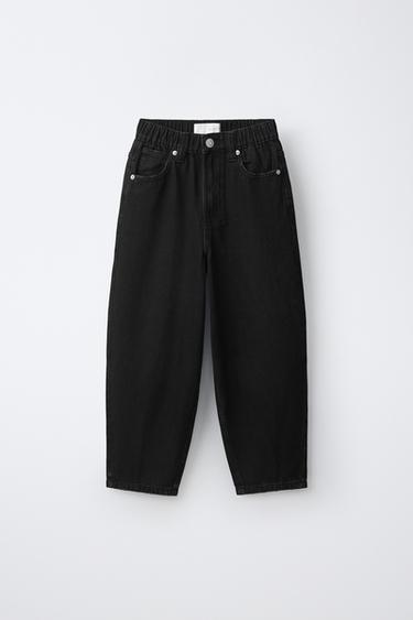 BALLOON JEANS - Black by Zara