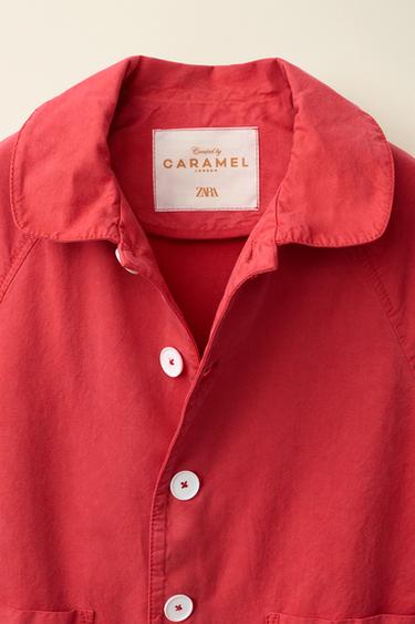TRENCH LONG CRÉÉ PAR CARAMEL LONDON X ZARA - Rouge de Zara - Image 2