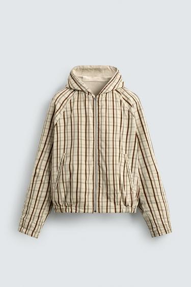 CHECK REVERSIBLE JACKET - Ice by Zara - Image 9