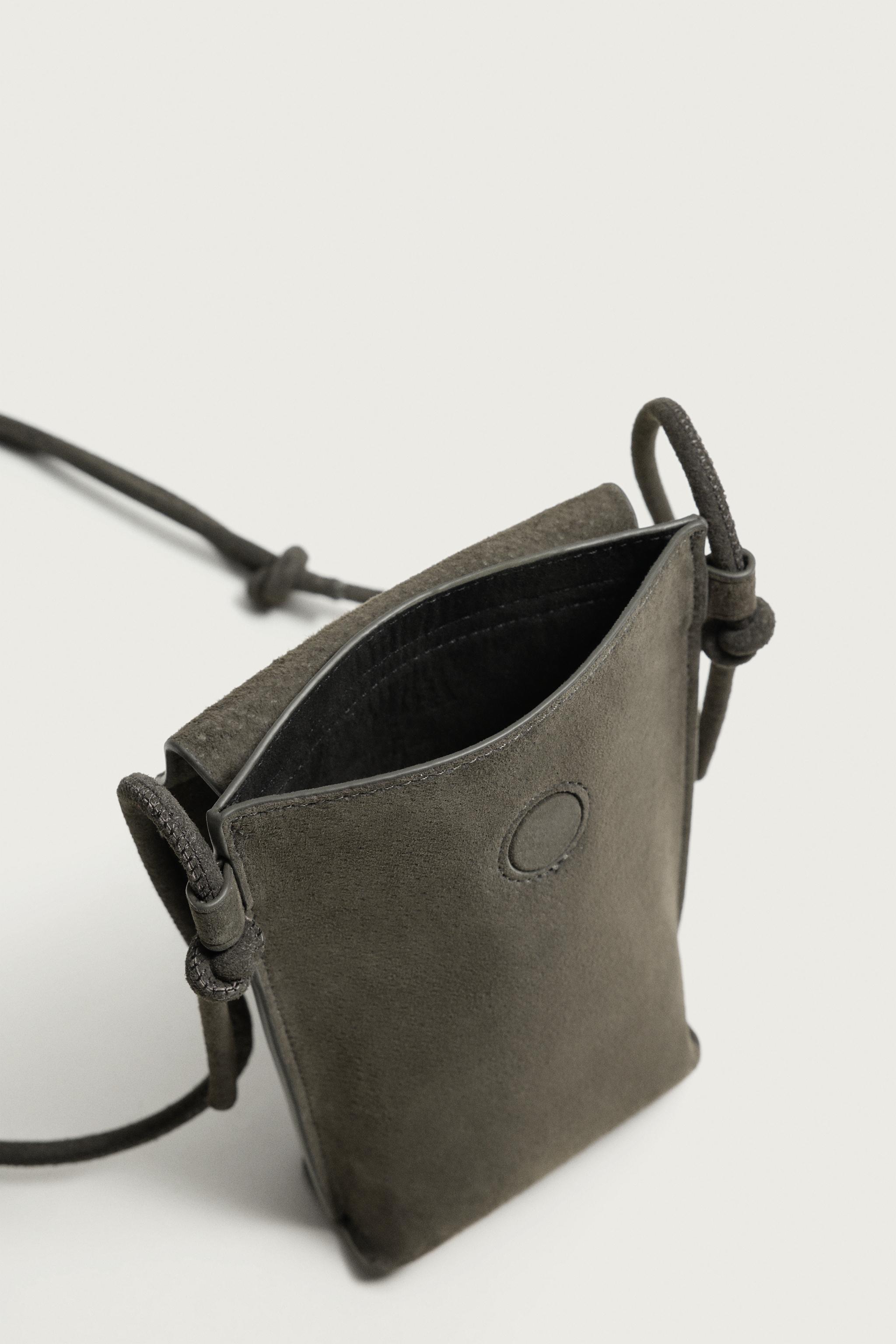 LEATHER CROSSBODY BAG