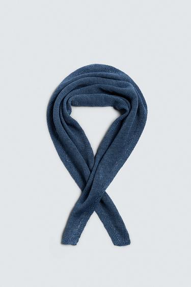 BANDANA PUNTO 100% LINO -  de Zara