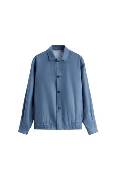 LINEN - COTTON BLEND JACKET