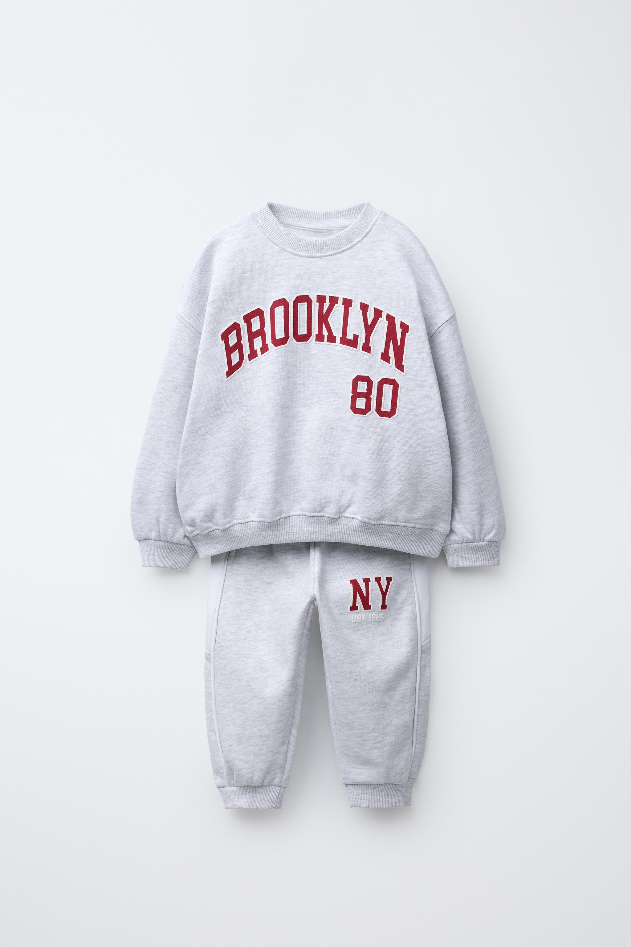 VARSITY SWEATSHIRT AND JOGGERS TOTAL LOOK | ZARA Spain