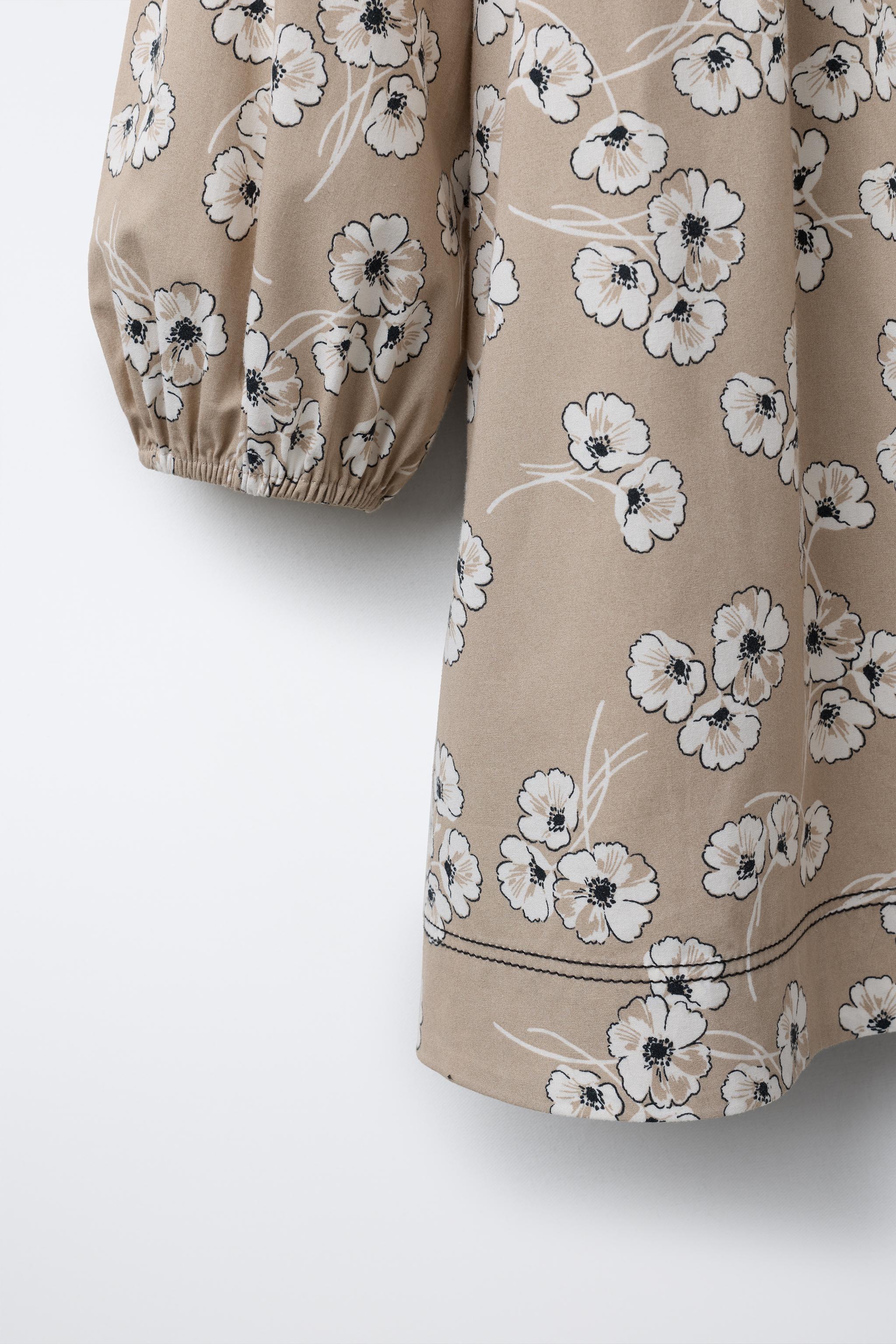 FLORAL PRINT DRESS
