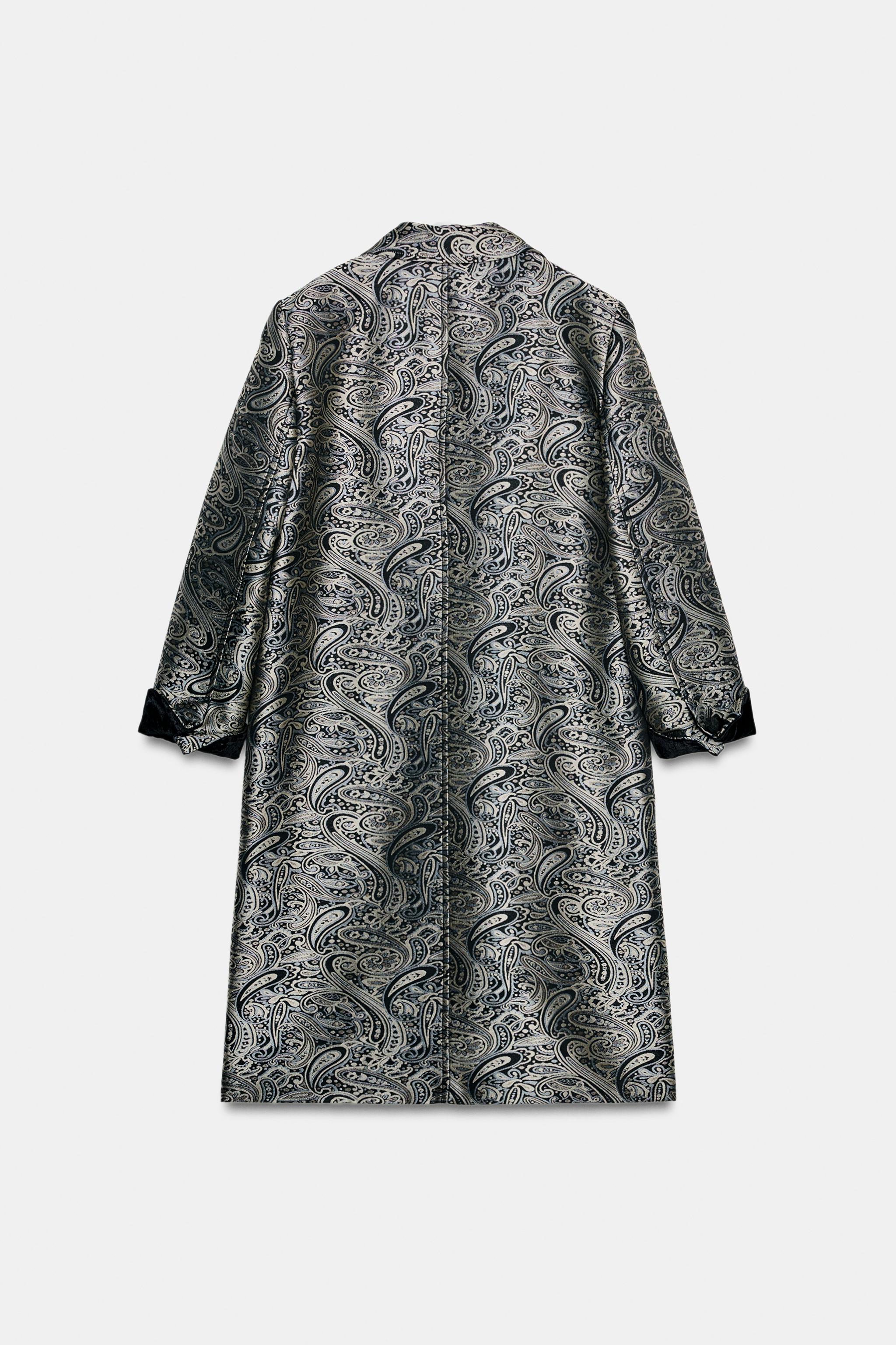 ZW COLLECTION JACQUARD COAT