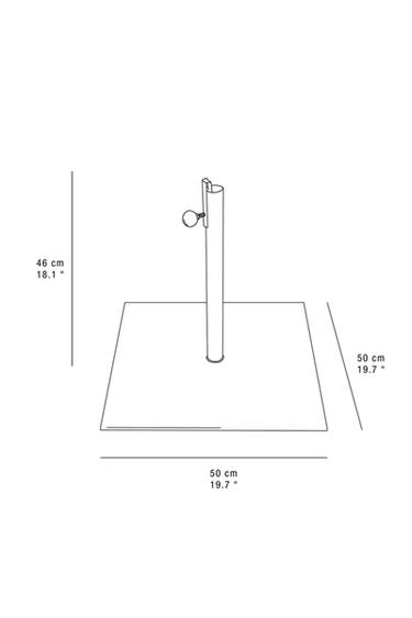 METAL UMBRELLA STAND - White by Zara - Image 6