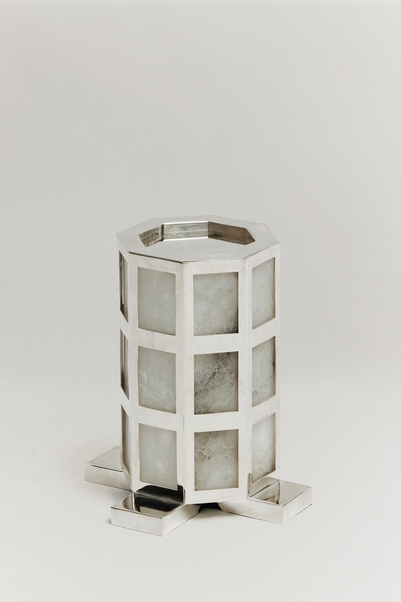 THE MUGWUMP CANDLE HOLDER — Silver